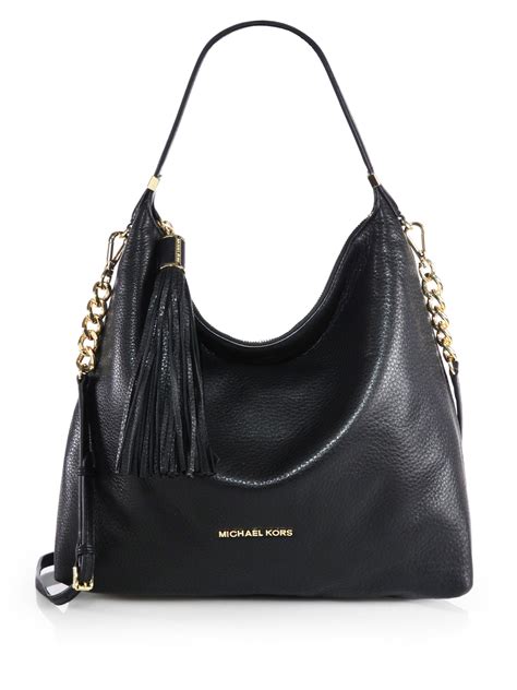 black michael kors handbags on sale|michael kors black handbags clearance.